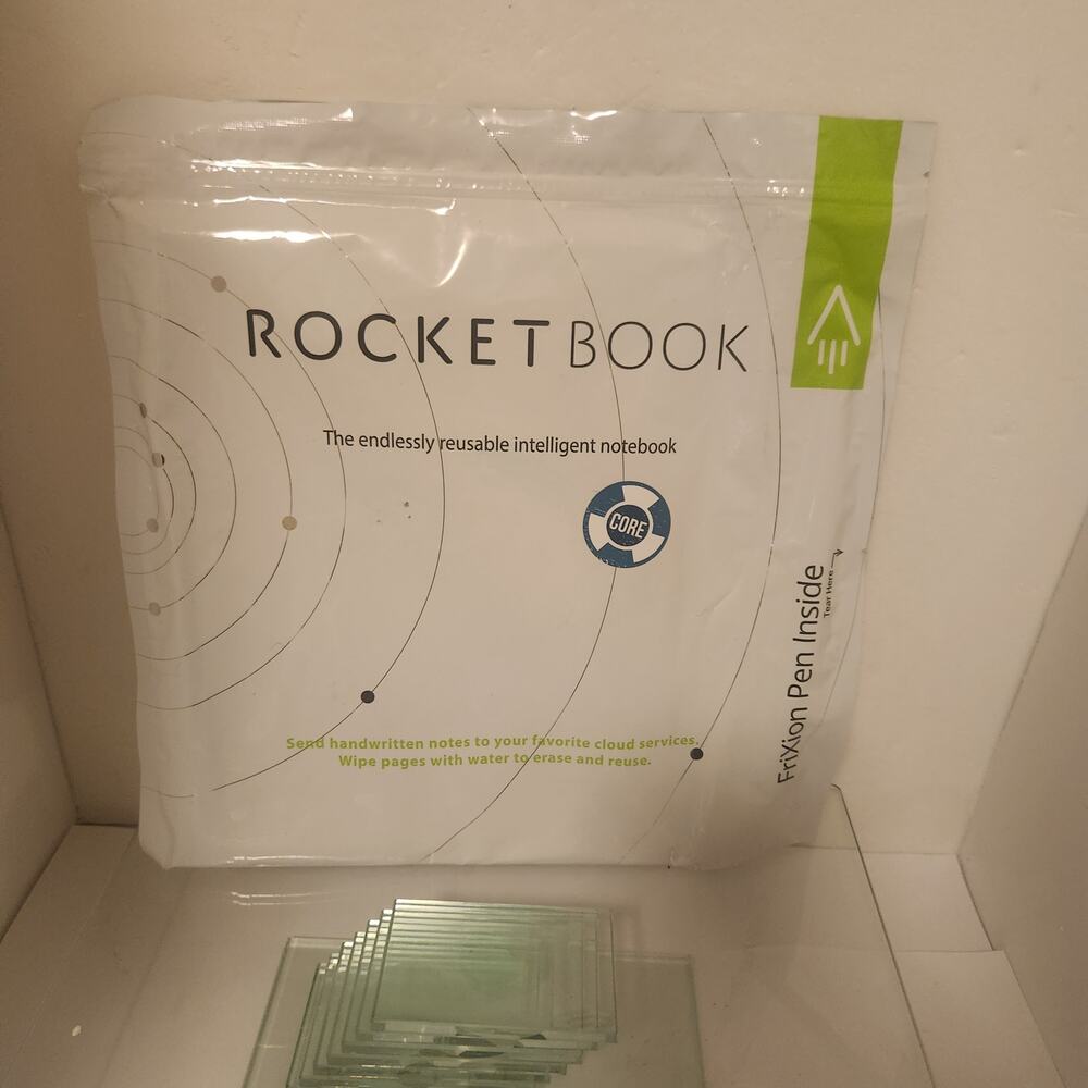 Rocketbook Core Reusable Smart Notebook, Orange, Dot Grid NIP